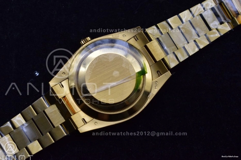 Dial Bracelet Edition 228238 Green on Roman Day Best THBF (Gain Weight) 1:1 40 YG VR3255 669 HighQuality Date President 1212